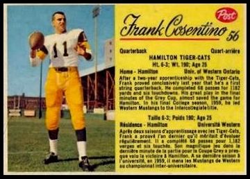 56 Frank Cosentino